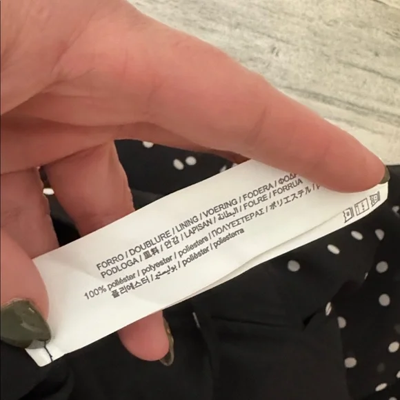 Zara Polka Dot Maxi Dress - Medium - Picture 11 of 11